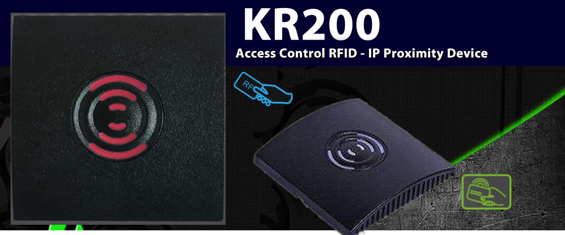 kr200 Access Control RFID - IP Proximity Device